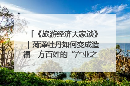 《旅游经济大家谈》｜菏泽牡丹如何变成造福一方百姓的“产业之花”“富民之花”？