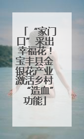 “家门口”采出幸福花！宝丰县金银花产业激活乡村“造血”功能