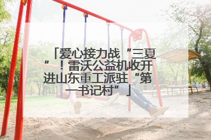 爱心接力战“三夏”！雷沃公益机收开进山东重工派驻“第一书记村”