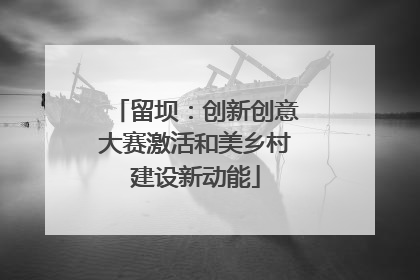 留坝：创新创意大赛激活和美乡村建设新动能