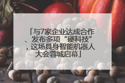 与7家企业达成合作、发布多项“硬科技”，这场具身智能机器人大会蓉城启幕