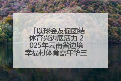 以球会友促团结 体育兴边展活力 2025年云南省边境幸福村体育嘉年华三人篮球赛圆满收官