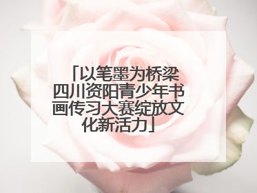 以笔墨为桥梁 四川资阳青少年书画传习大赛绽放文化新活力