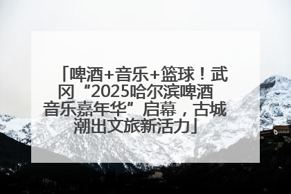啤酒+音乐+篮球！武冈“2025哈尔滨啤酒音乐嘉年华”启幕，古城潮出文旅新活力