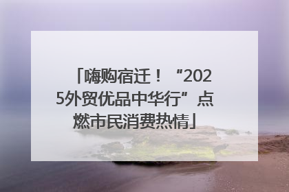 嗨购宿迁！“2025外贸优品中华行”点燃市民消费热情