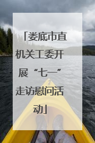 娄底市直机关工委开展“七一”走访慰问活动