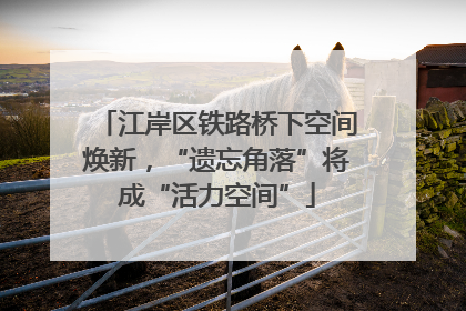 江岸区铁路桥下空间焕新，“遗忘角落”将成“活力空间”