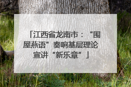 江西省龙南市：“围屋燕语”奏响基层理论宣讲“新乐章”