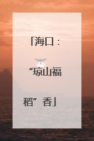 海口：“琼山福稻”香