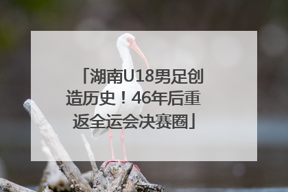 湖南U18男足创造历史！46年后重返全运会决赛圈