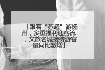 跟着“苏超”游扬州，多重福利迎客流，文旅名城接待游客量同比激增